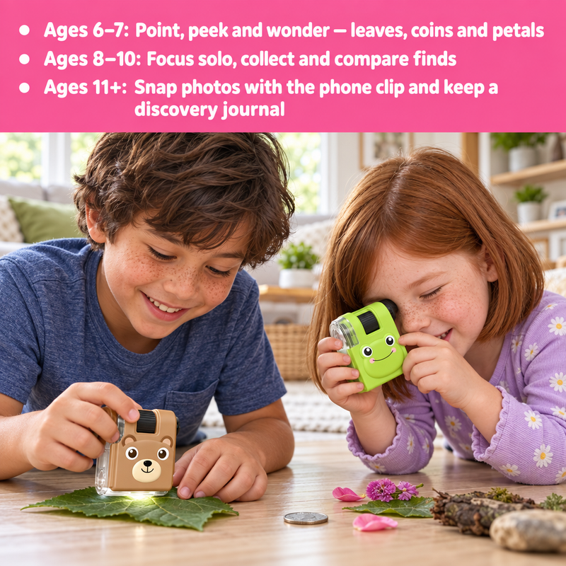 Kids Pocket Microscope