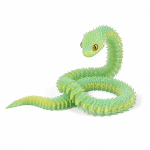 Articulated 3D-Printed Viper Snake