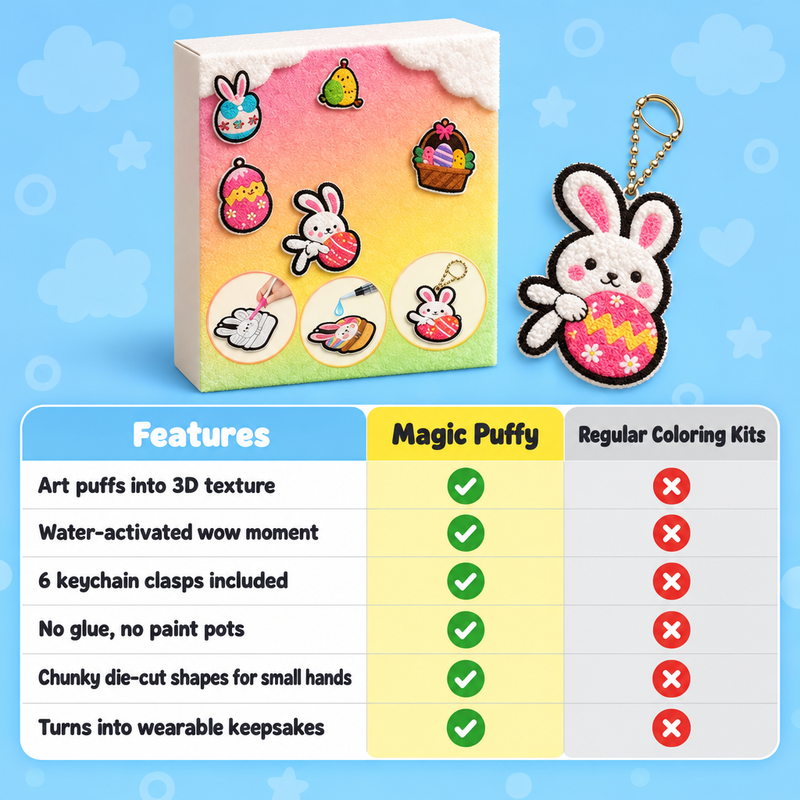 Magic Puffy 3D Foam Art Painting Kit