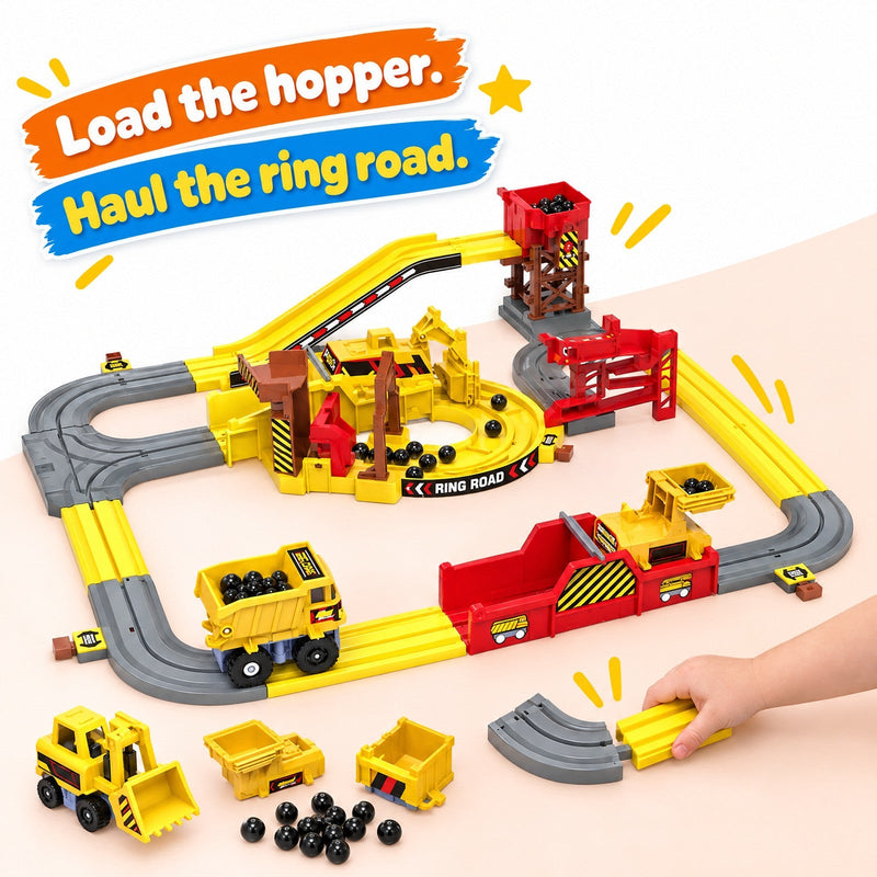 Quarry Adventure Build & Load Track Set