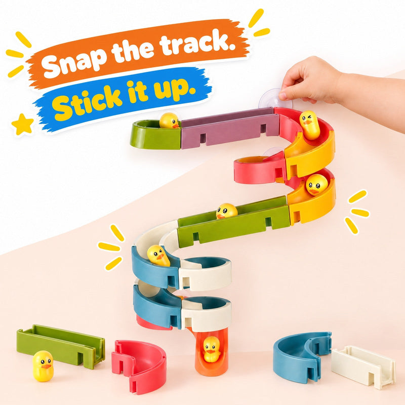 Duck Slide Bath Track Builder
