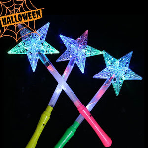 3-Piece Enchanted Halloween LED Fairy Wands